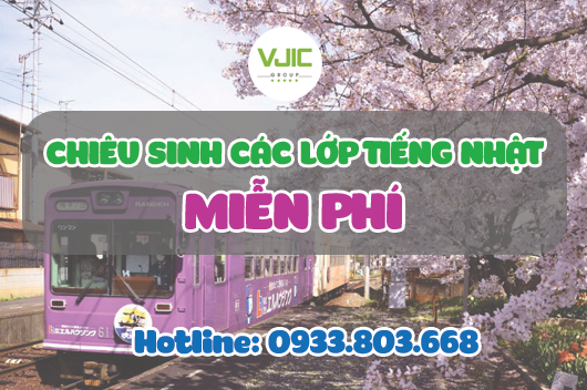 Chương trình học tiếng Nhật (miễn phí) tại Tp. Hồ Chí Minh
